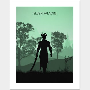 Elven Paladin Posters and Art